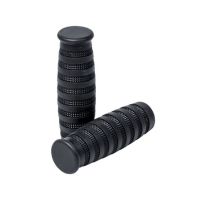 Gripy STREET VINTAGE 22mm bez uchycení lanek, černá (2ks)